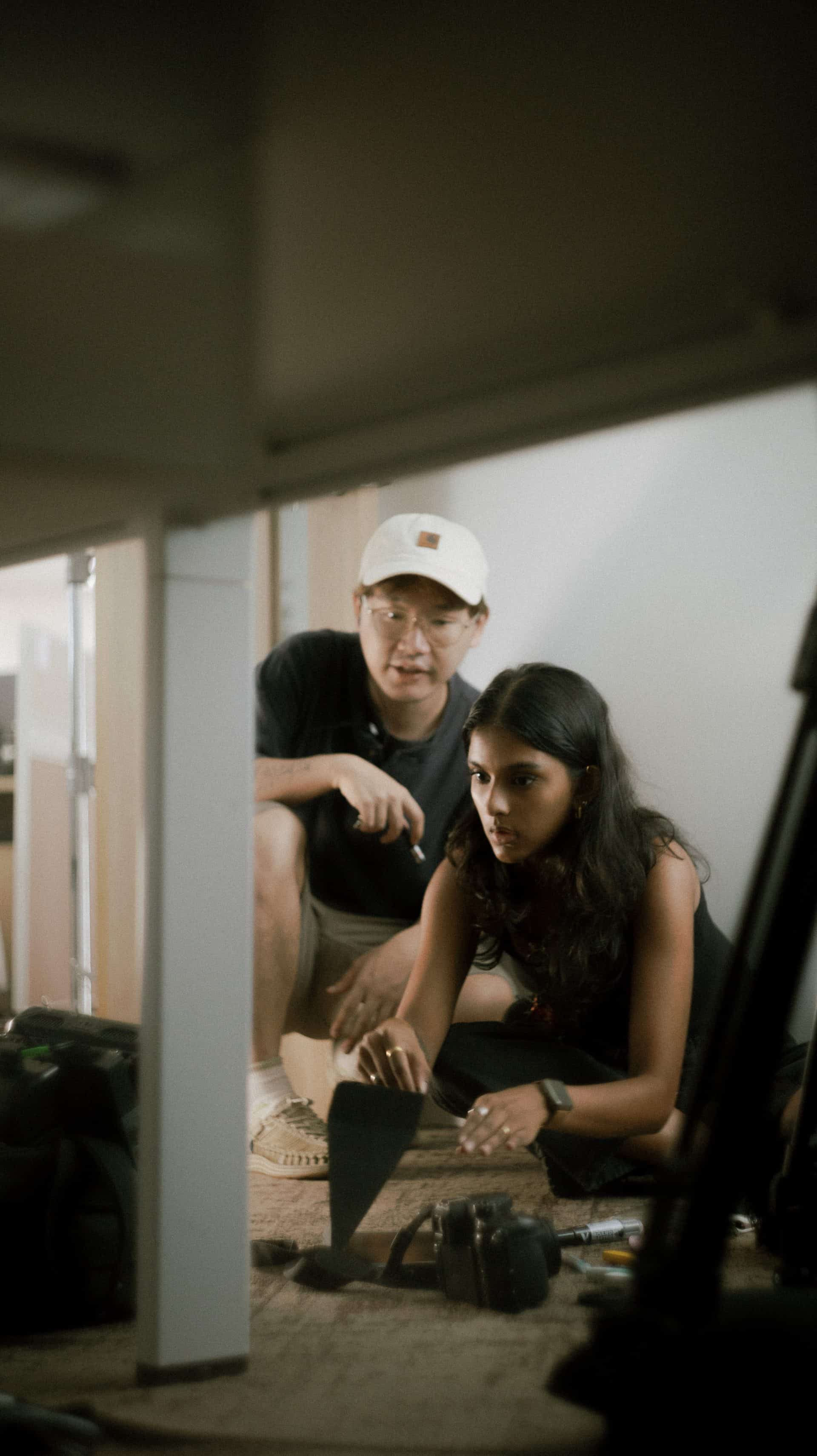 lundbeck2-5 Associate Producer, Shaya Marran, working behind the scenes