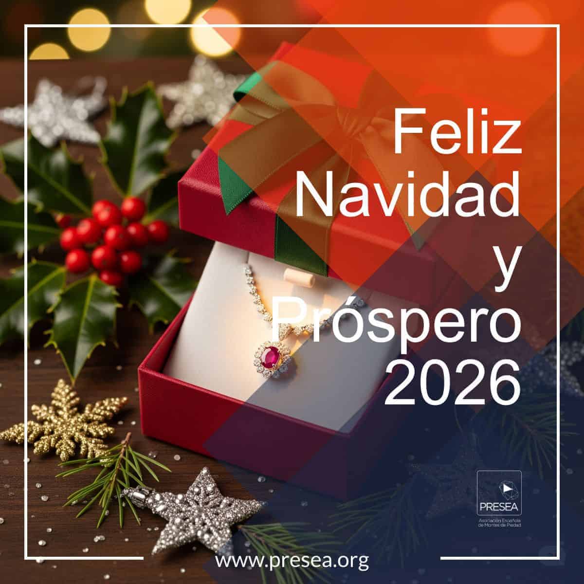 Presea - Felicitación Navidad 2025-2026