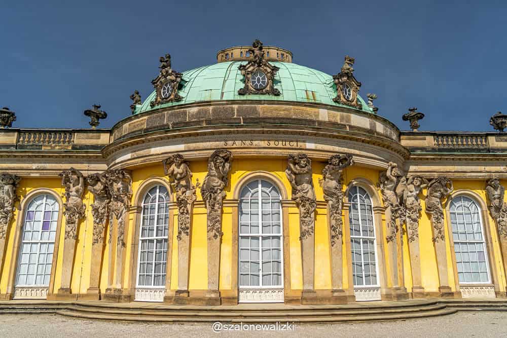 pałac sanssouci w poczdamie