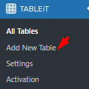 Add new product table in WooCommerce