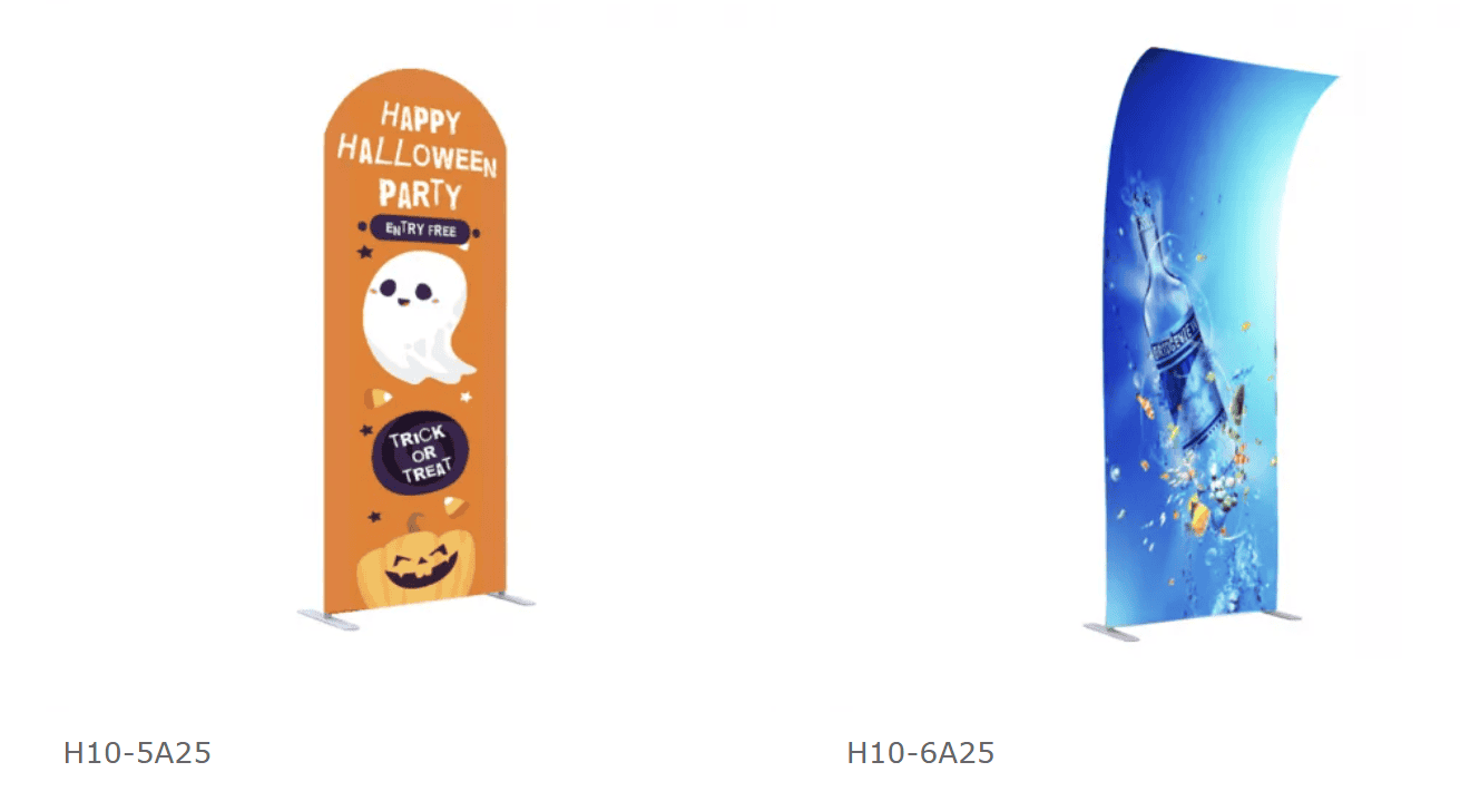 Tension Fabric Backdrop (18) Tension Fabric Backdrop in different shapes