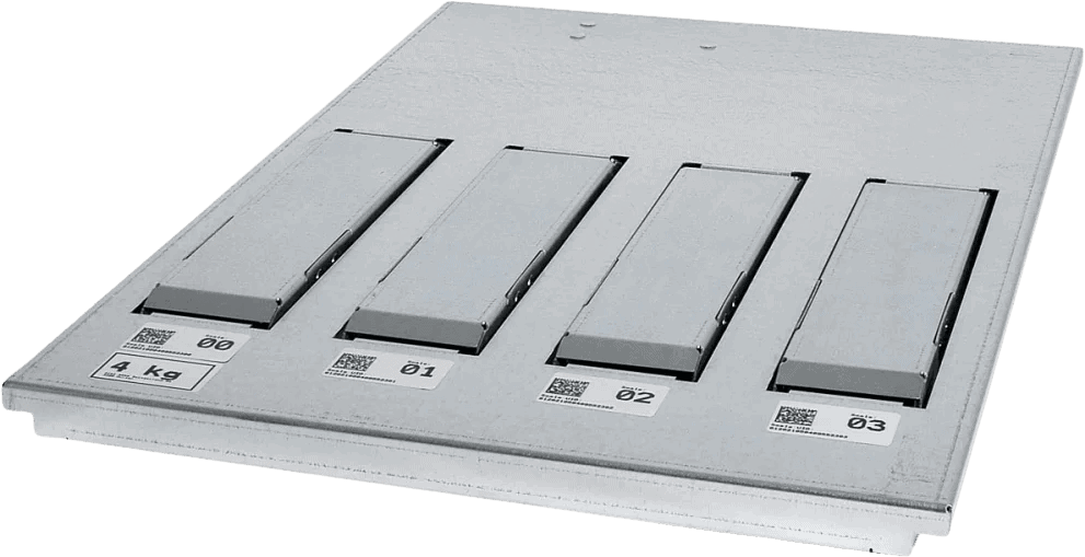 e-nventory® shelf WF 4.04 400x600