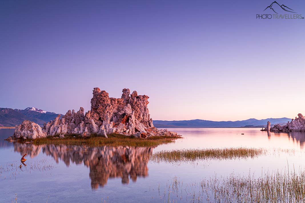 Sonnenaufgang am Mono Lake in Kalifornien
