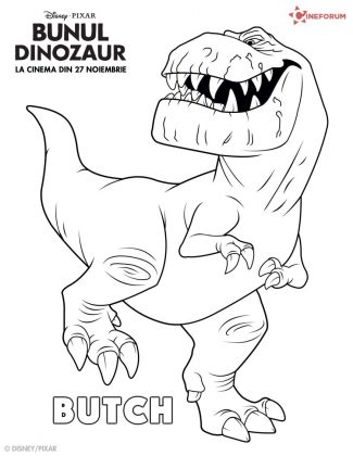 Planse Bunul dinozaur Butch