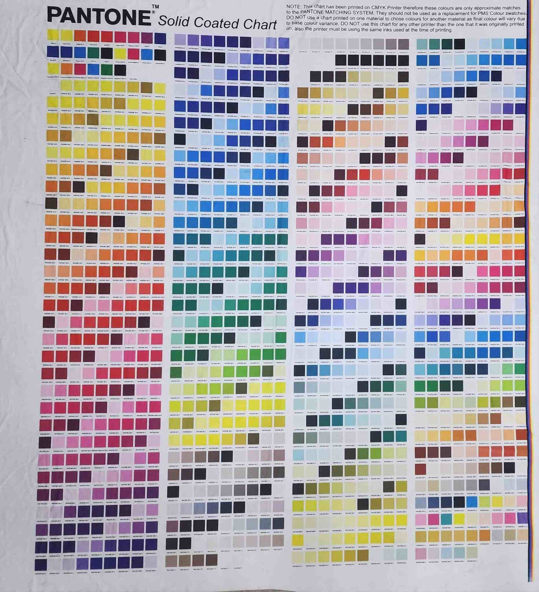 Pantone colour on Fabric for table cloth Pantone colour on Fabric for table cloth