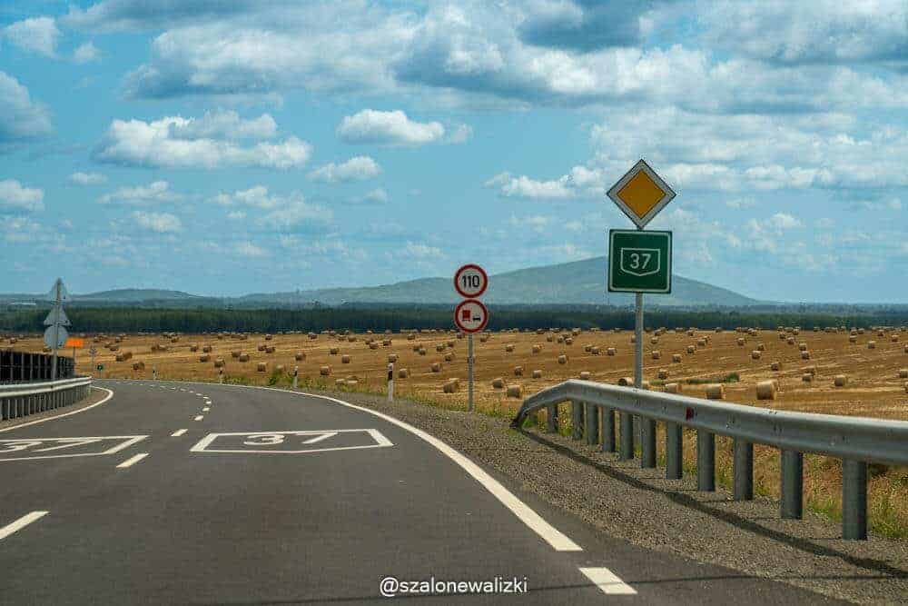 ścieżka rowerowa w Tokaju