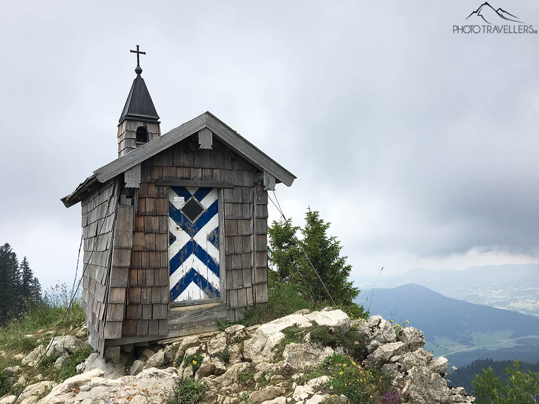 Die Freudenreich Kapelle auf dem Weg zur Brecherspitz