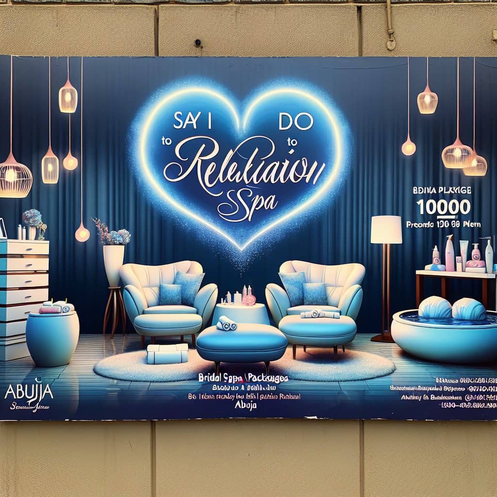 say 'i do' to relaxation: affordable bridal spa packages at luxor beauty salon & spa, abuja