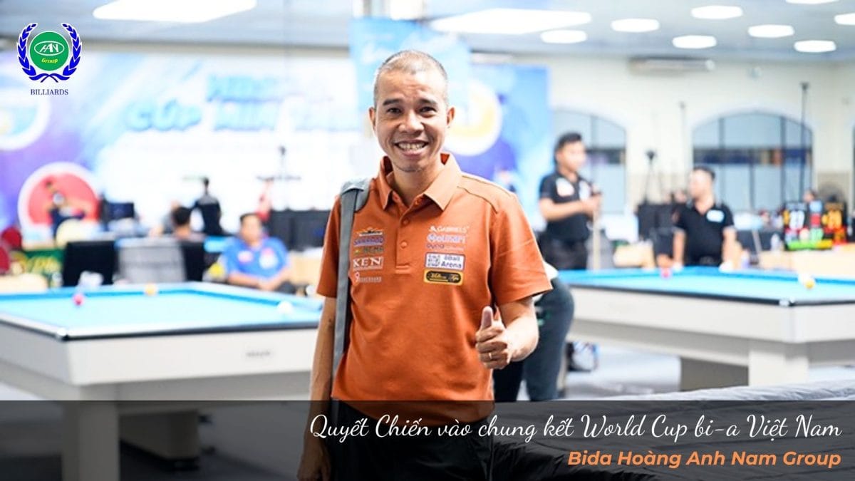 Quyết Chiến vào chung kết World Cup bi-a Việt Nam