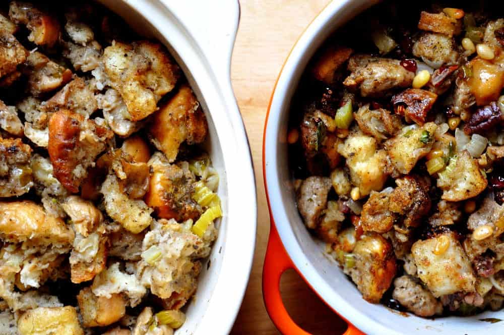 His stuffing, Her Stuffing - Food Gypsy His stuffing, Her Stuffing - Food Gypsy