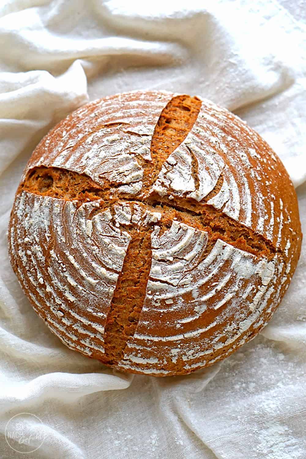 Leckeres Sauerteig-Mischbrot