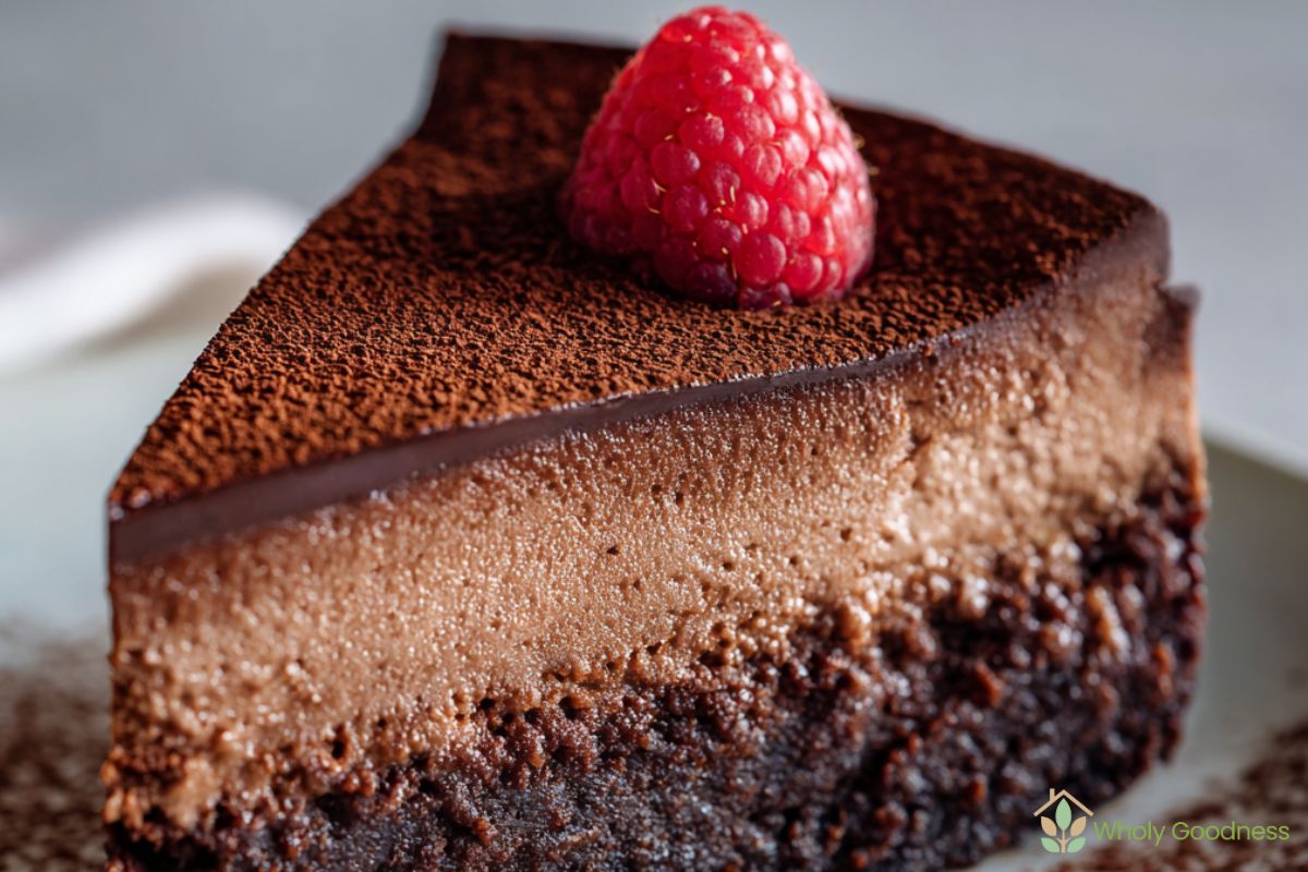 Vegan Chocolate Mousse Cake Recipe