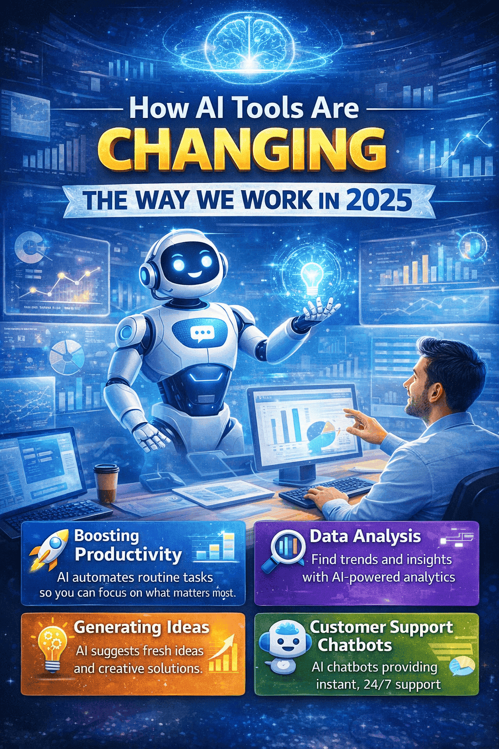 How AI Tools Are Changing the Way We Work in 2025