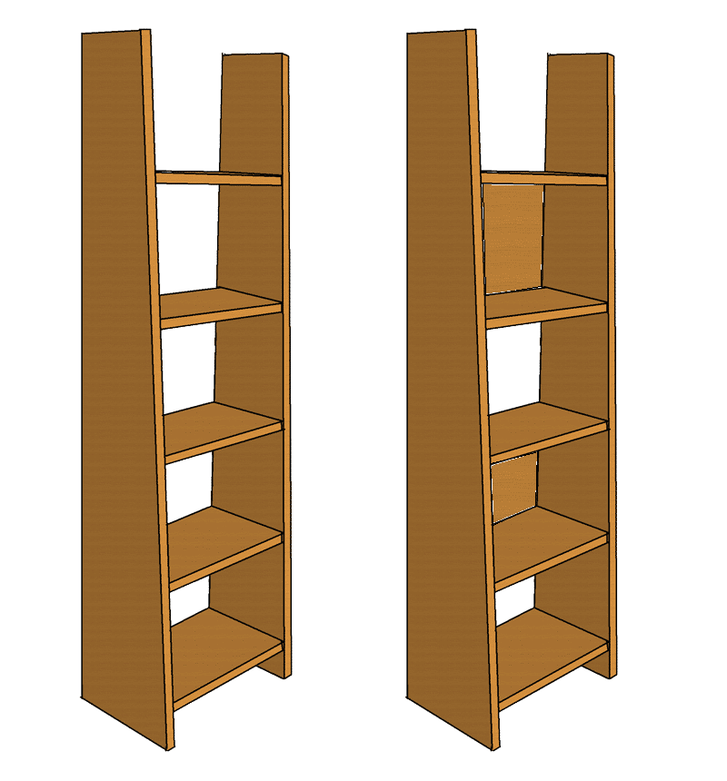 fertiges schraegregal