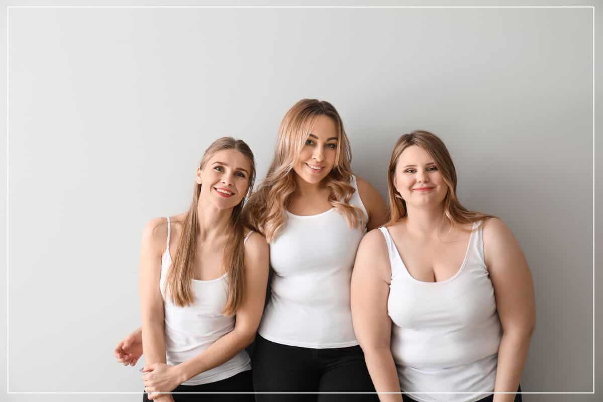 Kann man abnehmen an den Problemzonen? Fakt oder Mythos - verschiedene Frauenfiguren