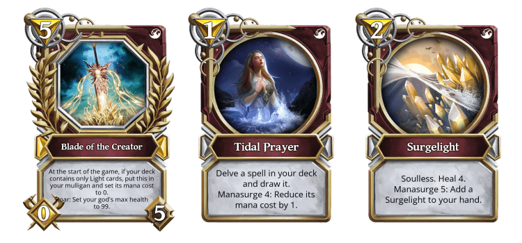 Mejores cartas de Tides of Fate - Light - GU Masters