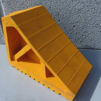 MGF-0138 Medium LGV Wheel Chock in Yellow