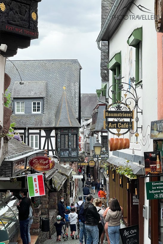 Die Drosselgasse in Rüdesheim am Rhein