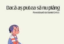 Dacă aș putea să nu plâng. Povestioară terapeutică pentru copii mici