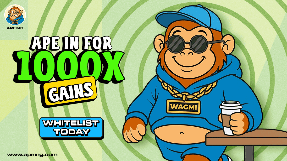 Dogecoin Crashes, Shiba Inu Stagnates, But Apeing is the Next Best Crypto Presale With 10,000% ROI Potential 2 Dogecoin Crashes, Shiba Inu Stagnates, But Apeing is the Next Best Crypto Presale With 10,000% ROI Potential