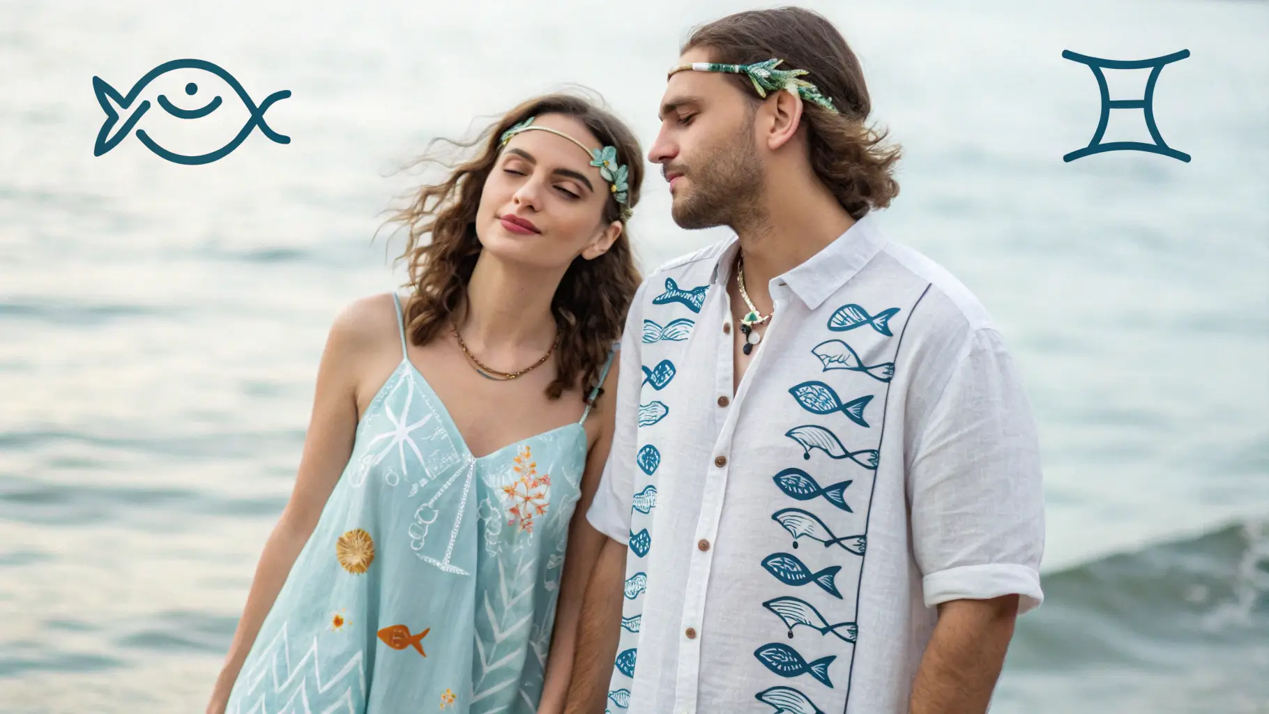 Poissons féminins et Poissons mâles | Astrologie de luxe Poissons féminins et Poissons mâles