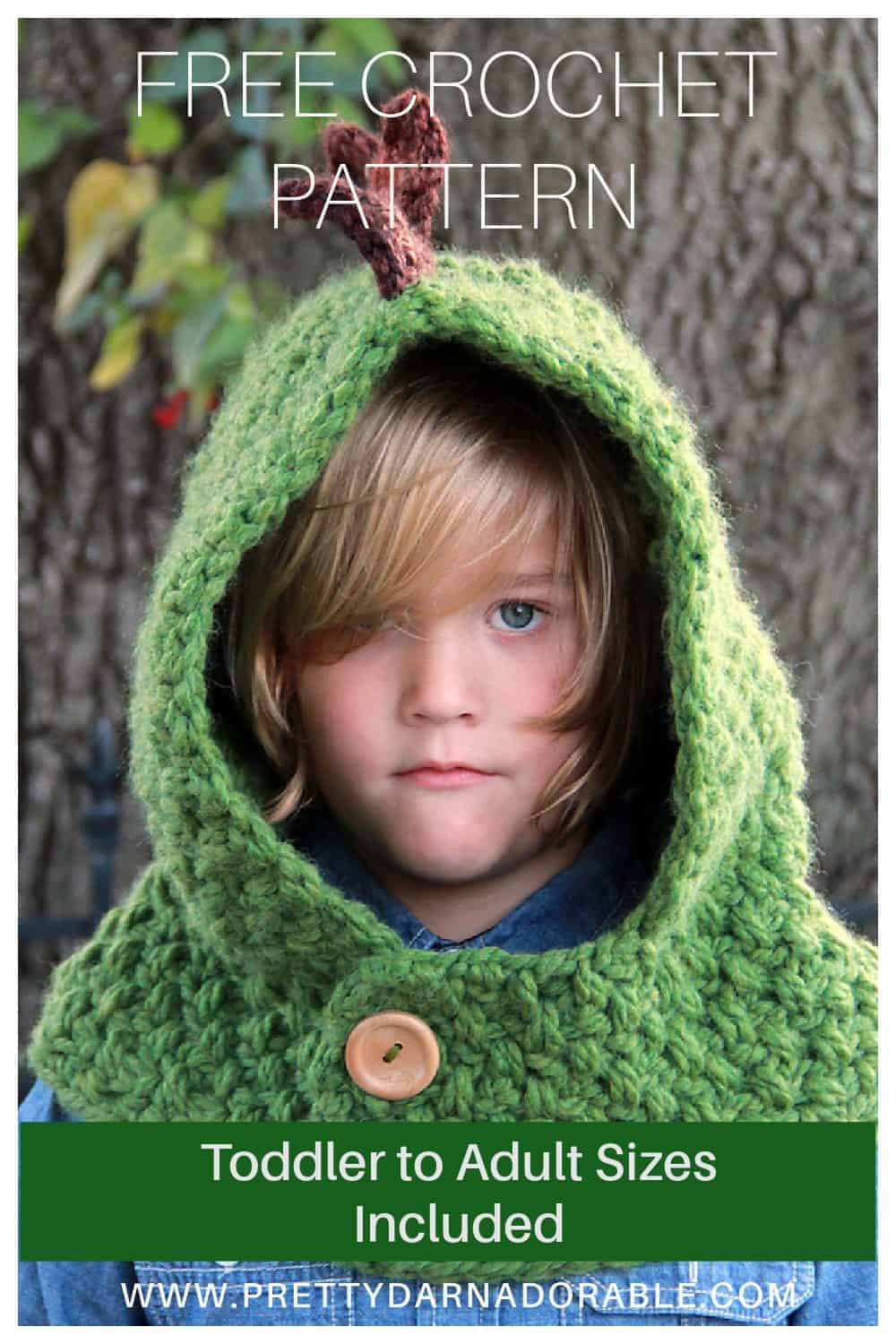 free crochet dino hood pattern