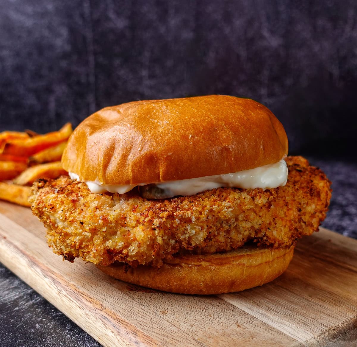 Air Fryer Crispy Chicken Sandwich