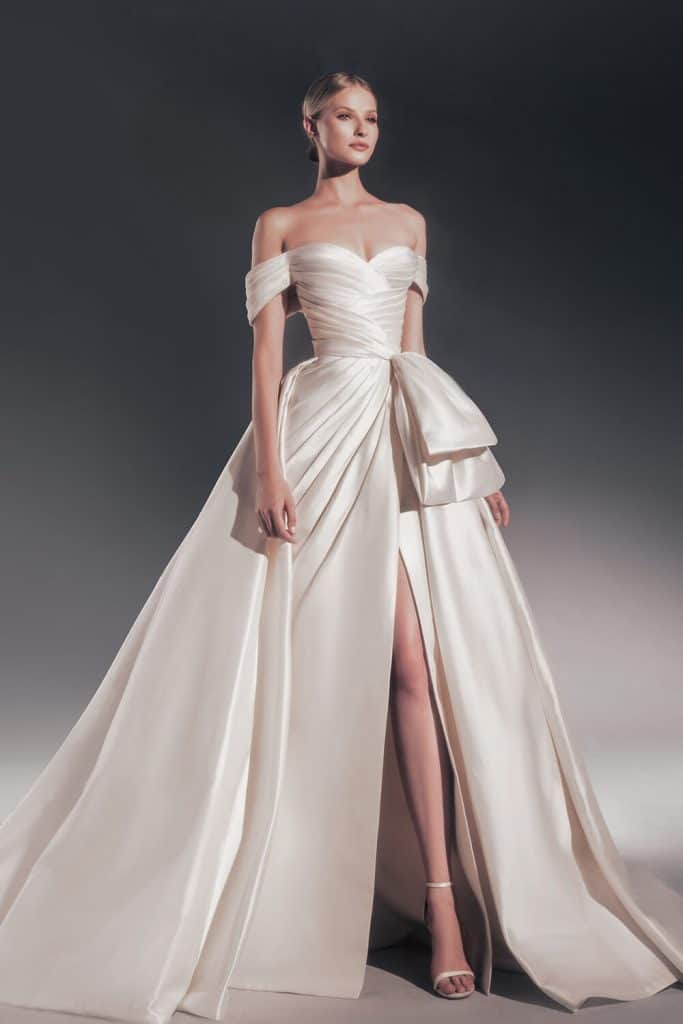 Keysha simple satin dress