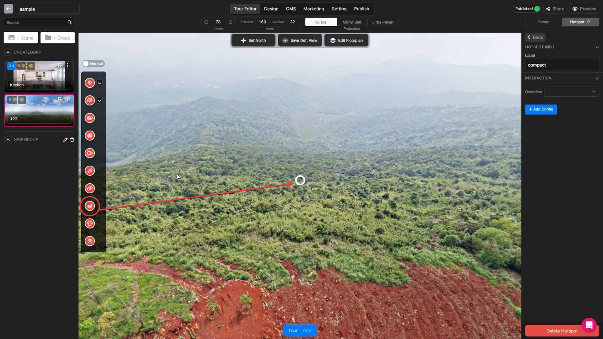 Edit Hotspot Compact 2 add a Compact hotspot to your virtual tour, all-in-one hotspot