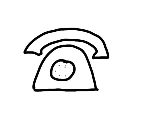 sketchnote Telefon zeichnen
