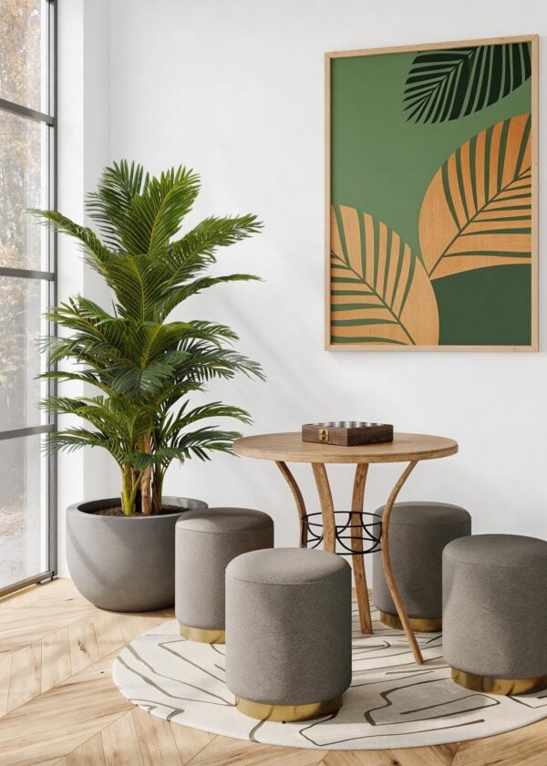 Ferrgoal Piante artificiali Agave finta Pianta succulenta 75 cm Grandi dimensioni Finte Succulente Steli per interni ed esterni Realistici e naturali Decorazioni per la casa Piante per ufficio Regalo