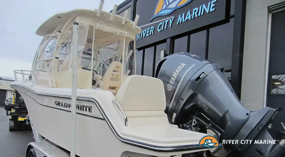 grady white adventure 218 walkaround saltwater boat