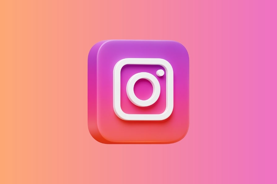 Logo 3D Instagram