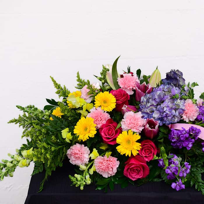 Memorial Garden Casket Spray