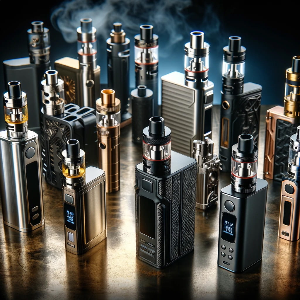 ecigs a huge range of different vaping hardware