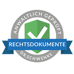 Rechtstext von Dr. Schwenke - für weitere Informationen bitte anklicken.