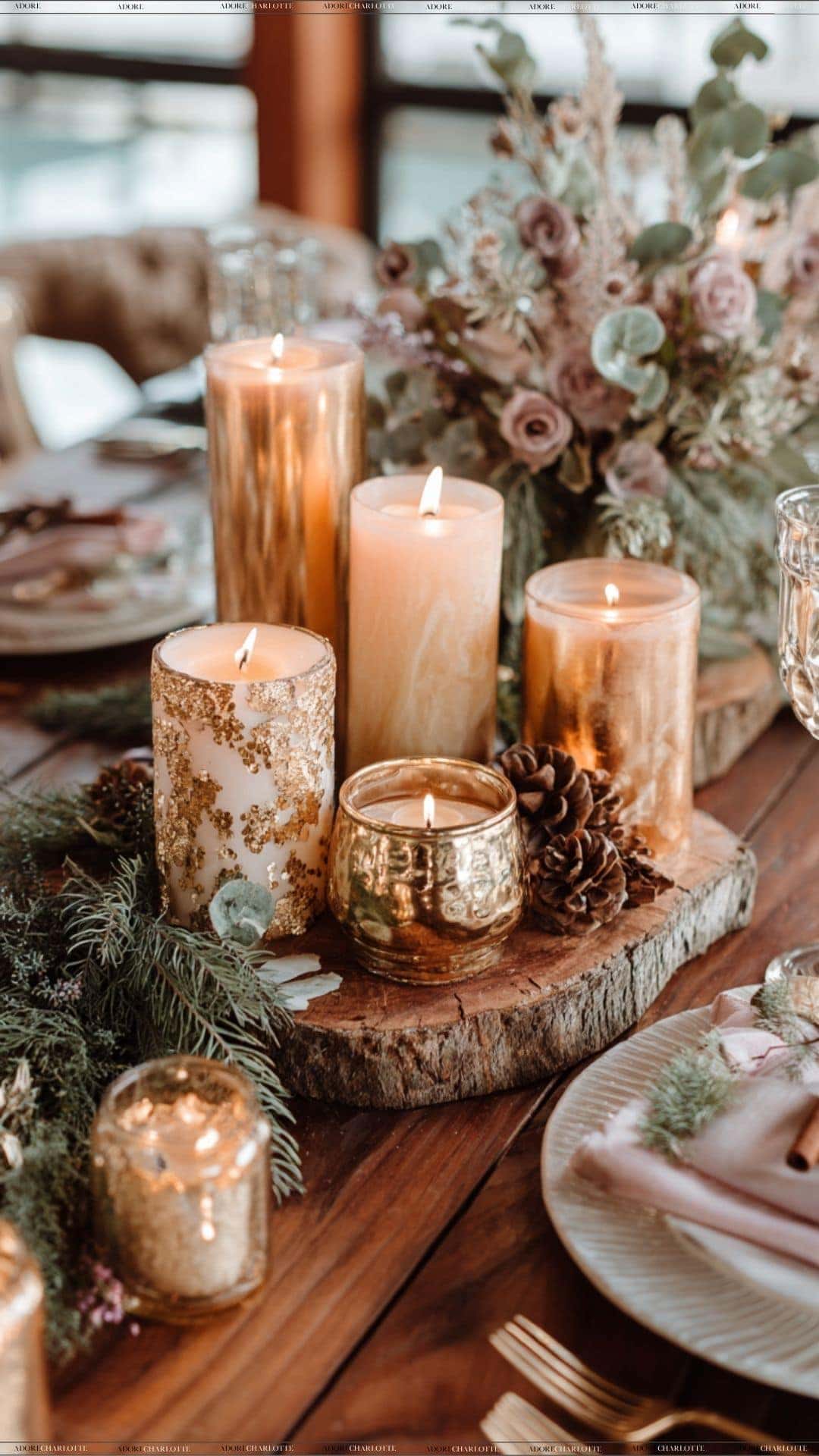 cosy winter dining room