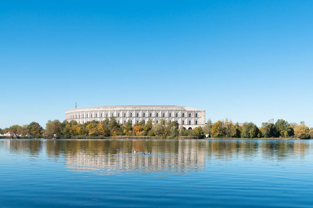 Blick auf das Dokumentationszentrum Reichsparteitagsgelände