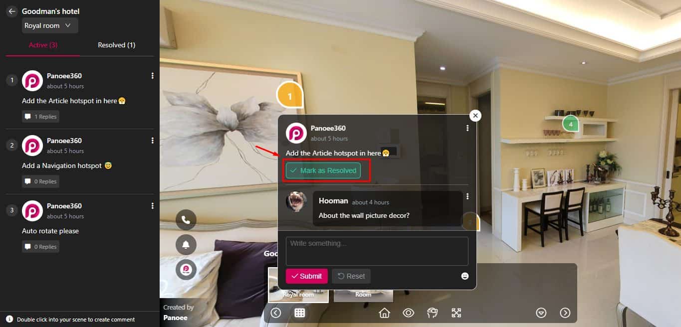 How to Create a Team-working Virtual Tour with Panoee’s Collaboration Mode 9 image 58