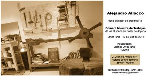 Alejandro Allocco Flyer muestra alumnos 2012 Alejandro Allocco | Flyer muestra alumnos 2012