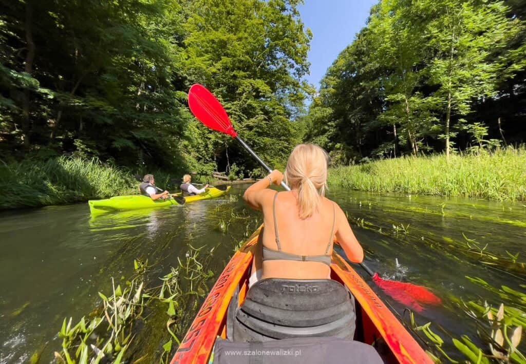 kajakiem przez olsztyn