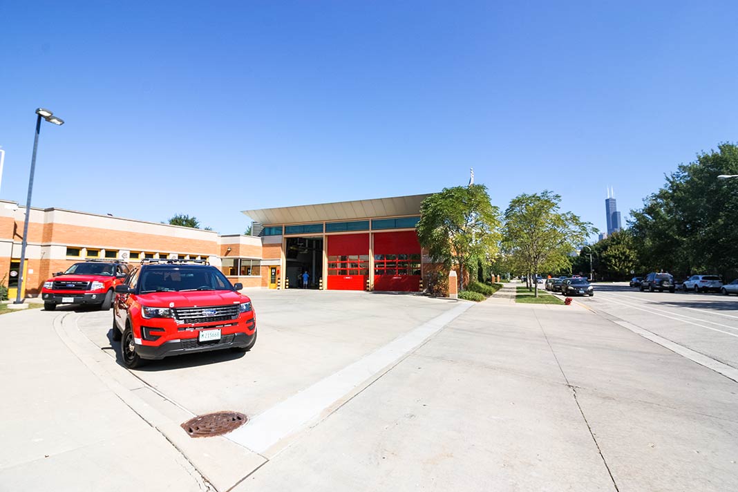Die Feuerwache Engine 18 in Chicago