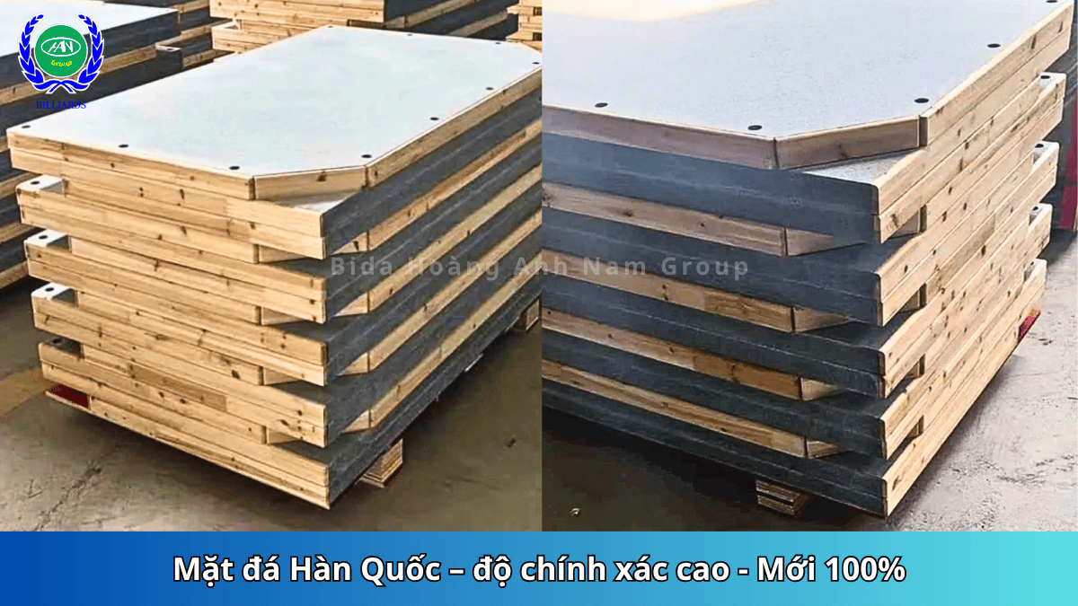 Mặt đá Hàn Quốc, độ chính xác cao, mới 100% | Bida Hoàng Anh Nam Group