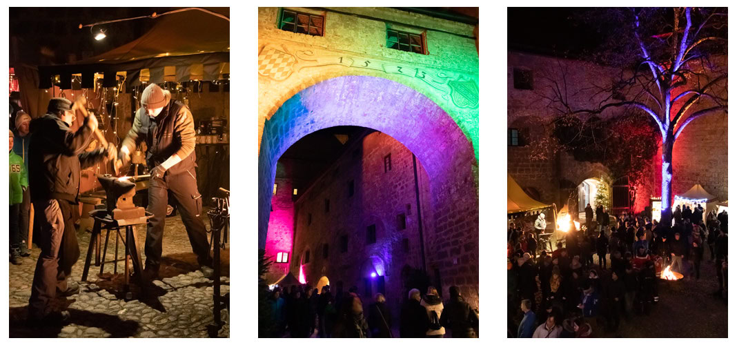 Eindrücke von der Burgweihnacht auf Burghausen