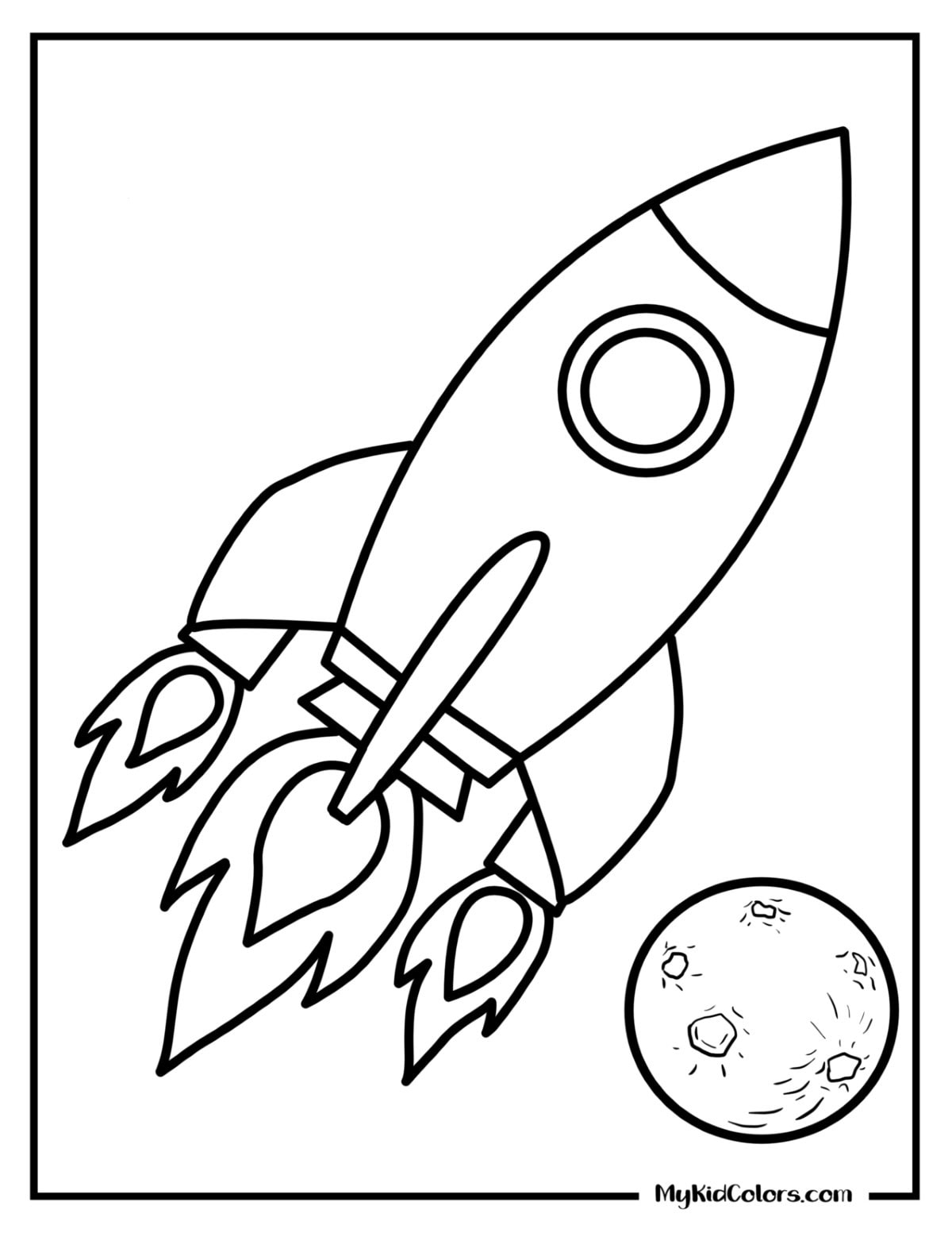 Solar System Coloring Pages – Page # 4