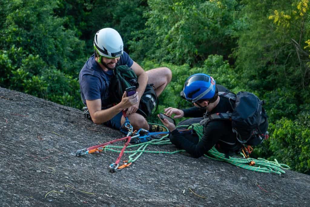 trasy wspinaczkowe na Głowie Cukru