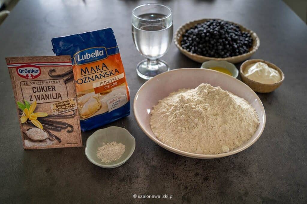 składniki na pierogi