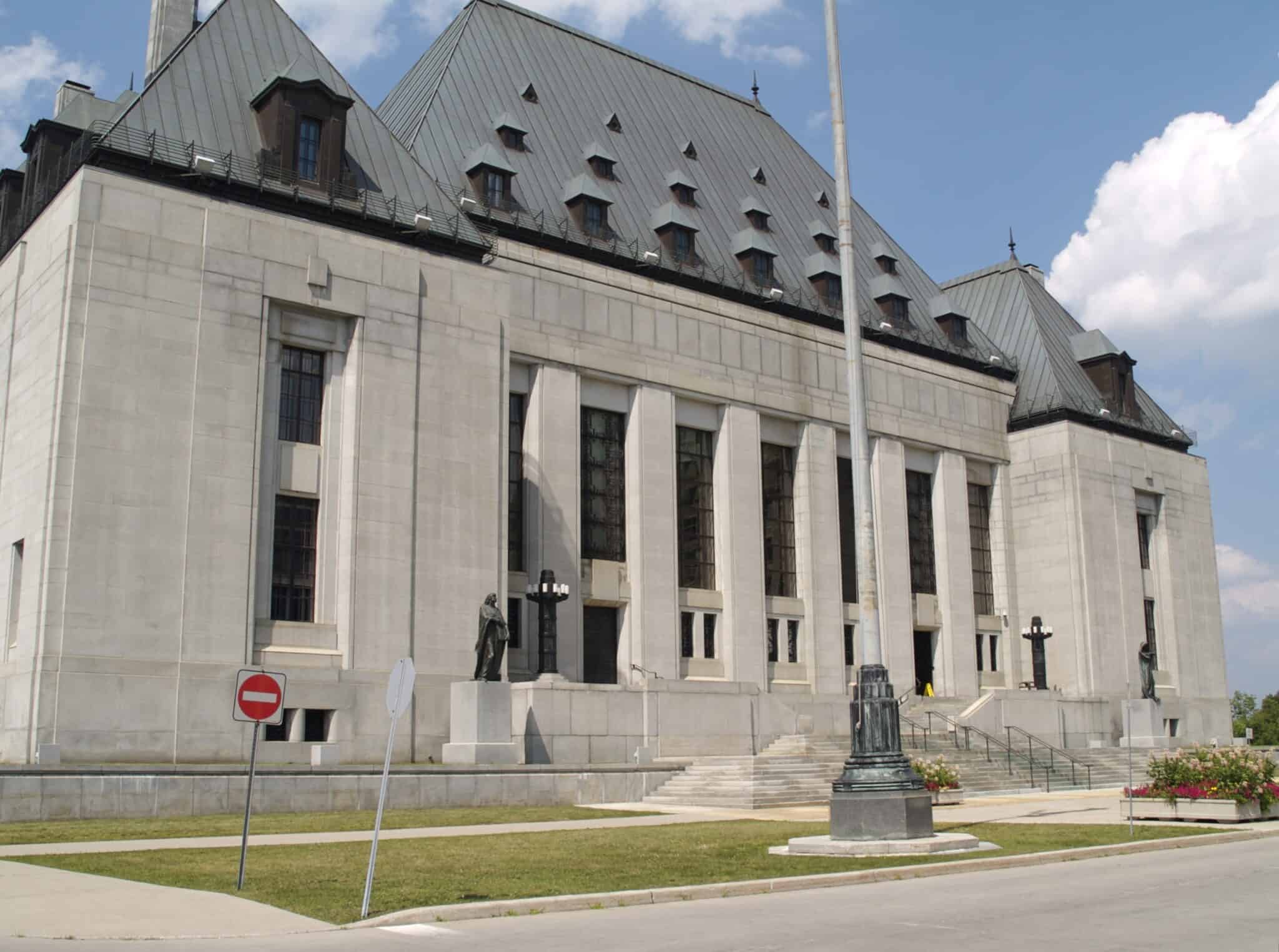 The Supreme Court of Canada, Ottawa. In April 2025 it confirmed the new first-degree murder trials and upheld the attemp