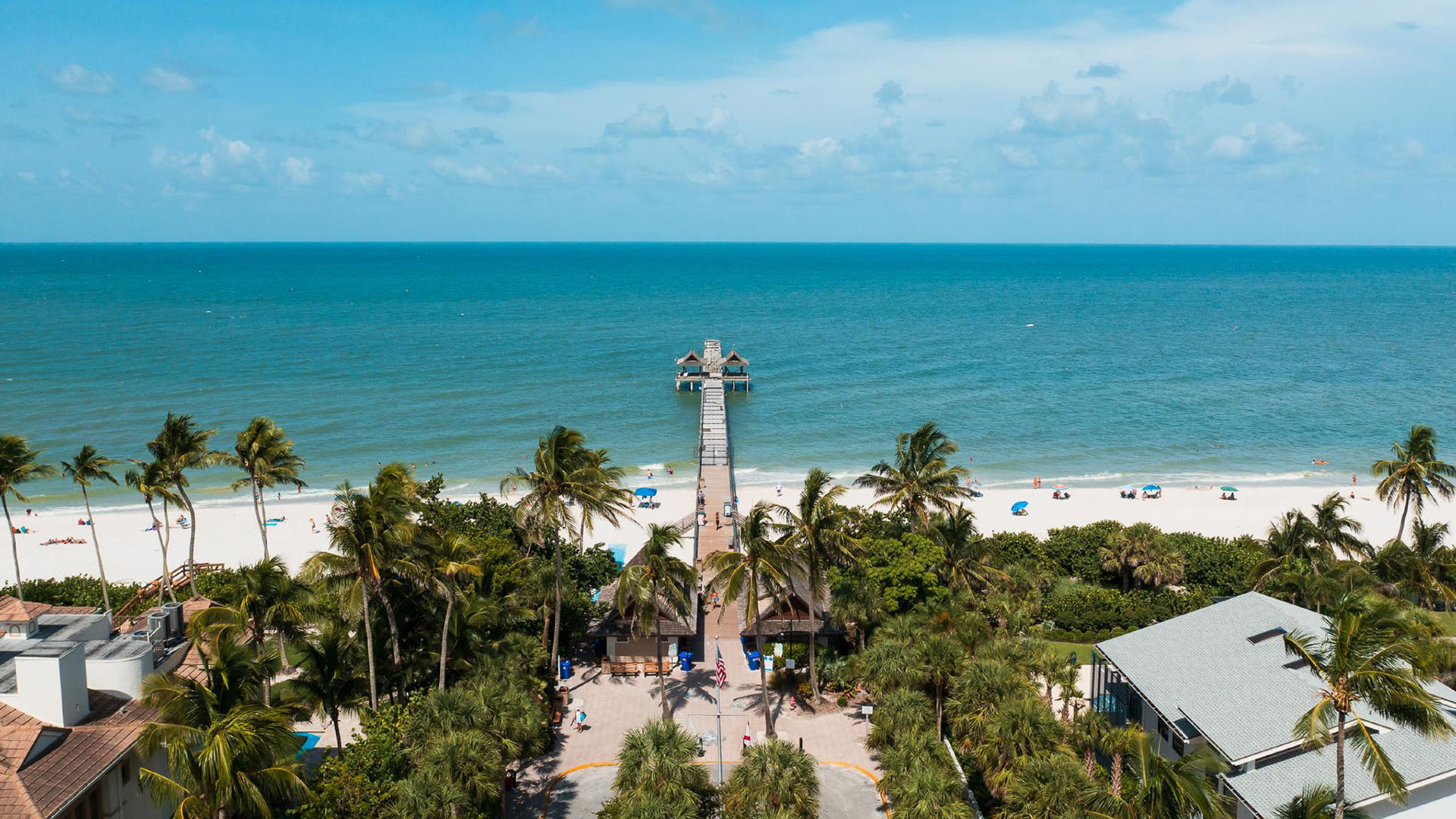 Blick auf Naples Strand - Florida Attraktionen 2025 Reisekompass