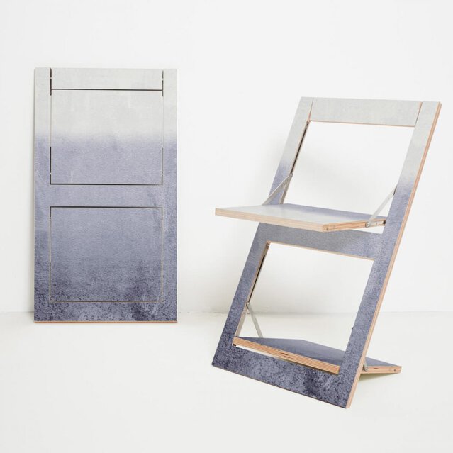 Fläpps Klappstuhl – Bunte Linien